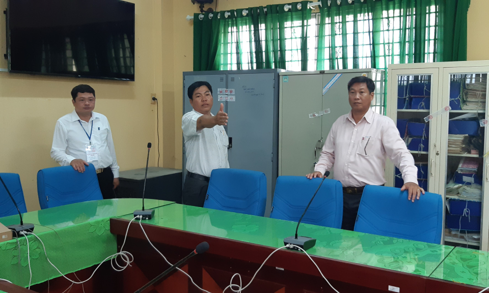 Châu Thành: Kiểm tra công tác chuẩn bị cho kỳ thi THPT Quốc gia năm 2020