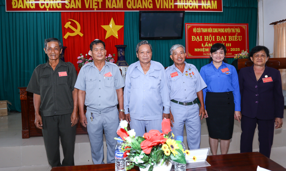 Đại hội Hội Cựu thanh niên xung phong huyện Thủ Thừa lần thứ III, nhiệm kỳ 2020-2025