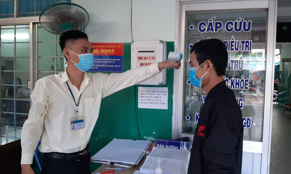 Trung tâm Y tế TP Tân An chủ động công tác phòng chống dịch Covid-19