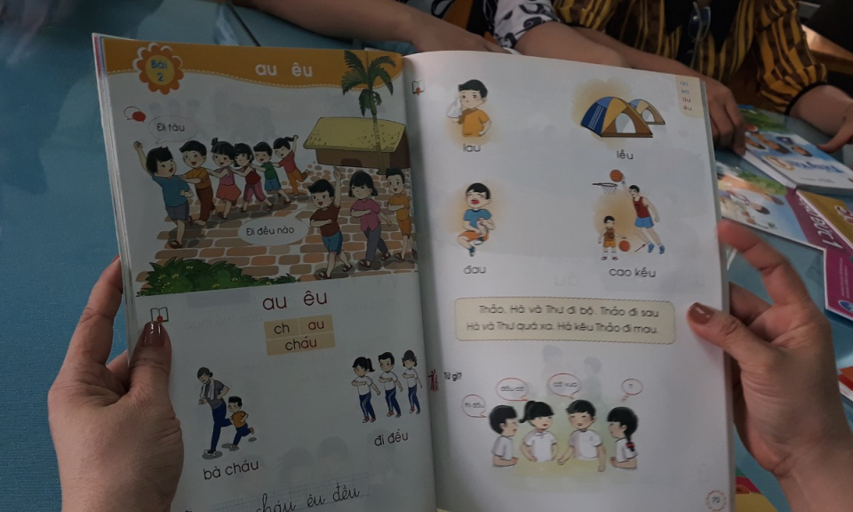 Áp dụng Sách giáo khoa lớp 1 vào chương trình giáo dục phổ thông mới