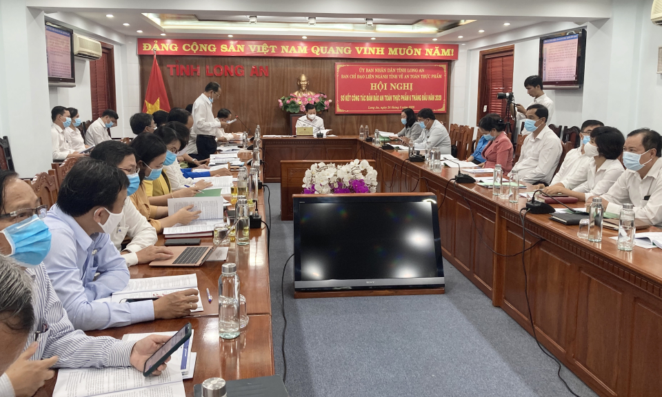 6 tháng đầu năm 2020, tỉnh Long An không xảy ra ngộ độc thực phẩm.