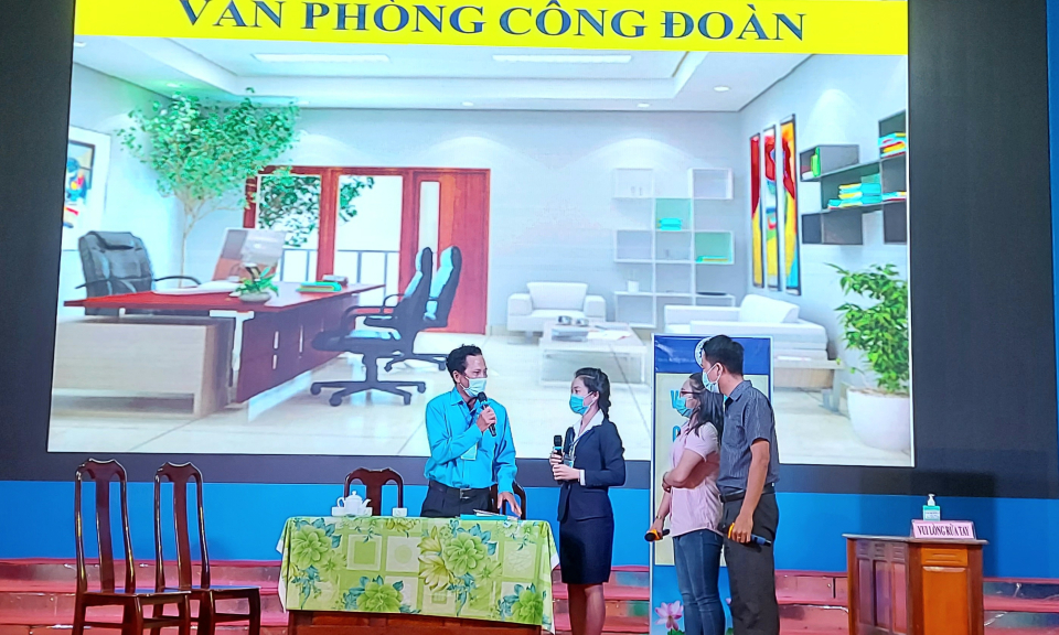 Bến Lức: Hội thi cán bộ công đoàn giỏi năm 2020