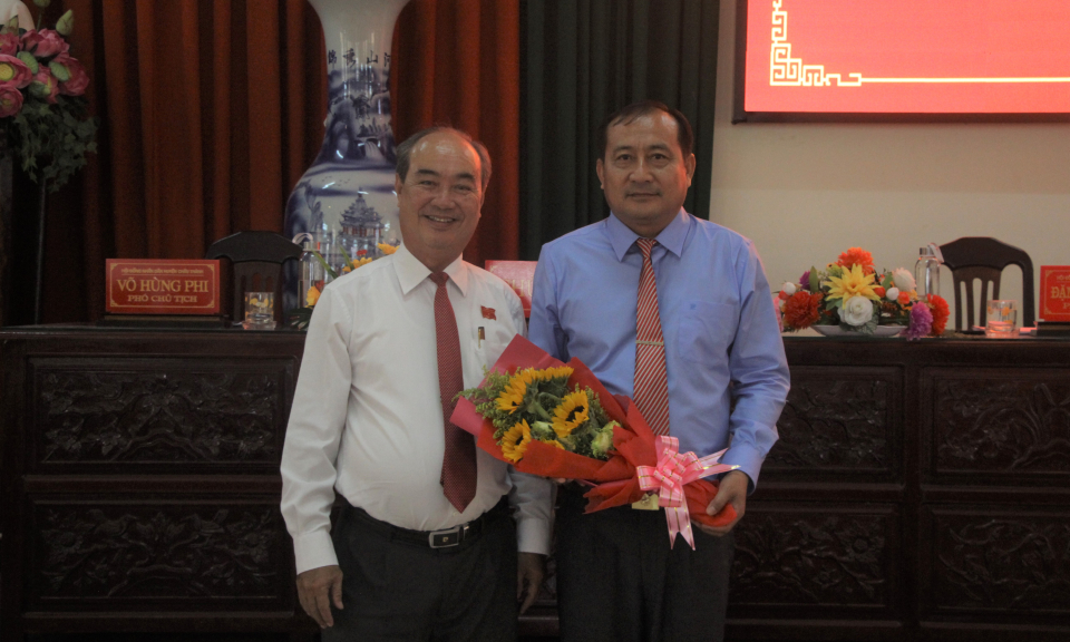 Ông Nguyễn Văn Khải được bầu làm chủ tịch UBND Huyện Châu Thành