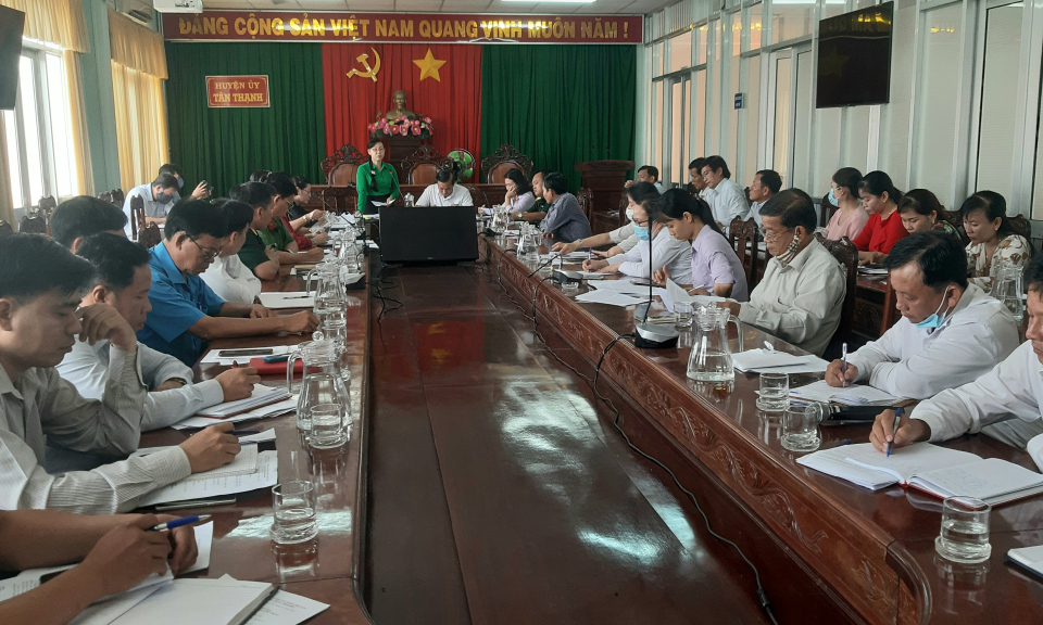 Kiểm tra công tác Phổ biến giáo dục pháp luật, hoàn giải cơ sở tại Tân Thạnh