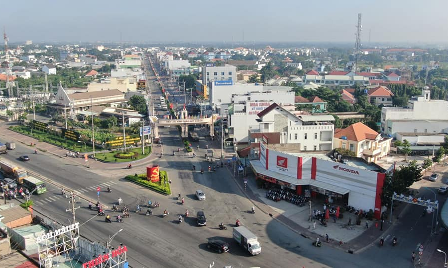 Bến Lức tập trung đầu tư hạ tầng , phấn đấu đạt đô thị loại III