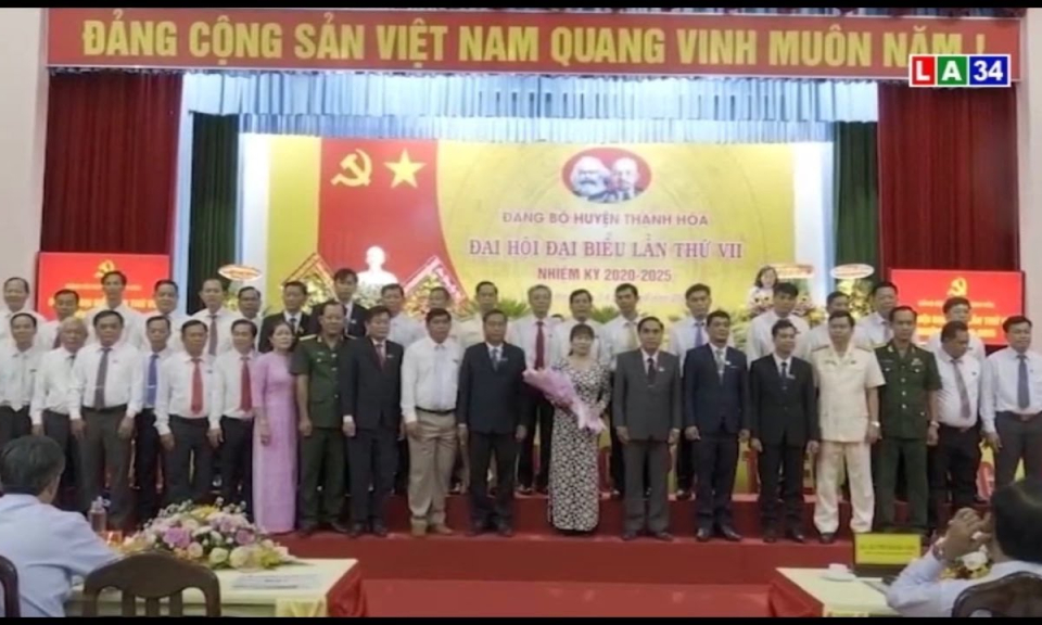 Đại hội đại biểu Đảng bộ huyện Thạnh Hóa, nhiệm kỳ 2020-2025 thành công tốt đẹp