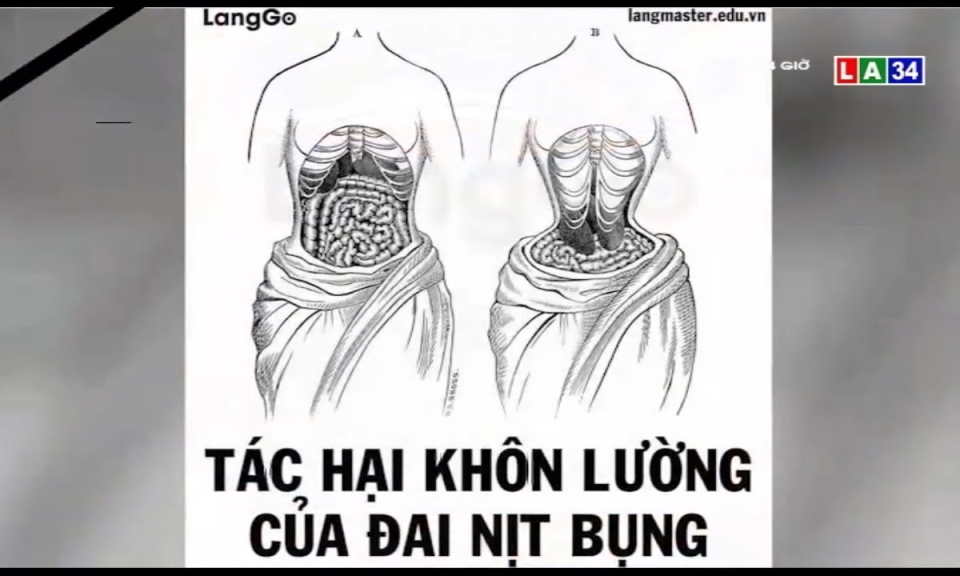 Tác hại khôn lường của đai nịt bụng