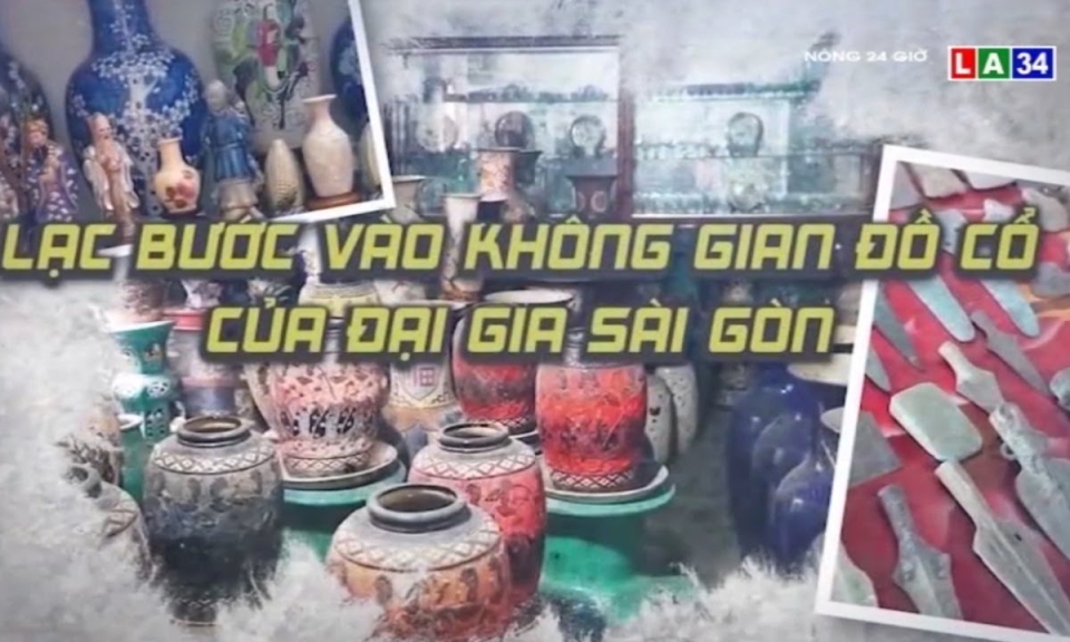 Lạc bước vào không gian đồ cổ của đại gia Sài Gòn