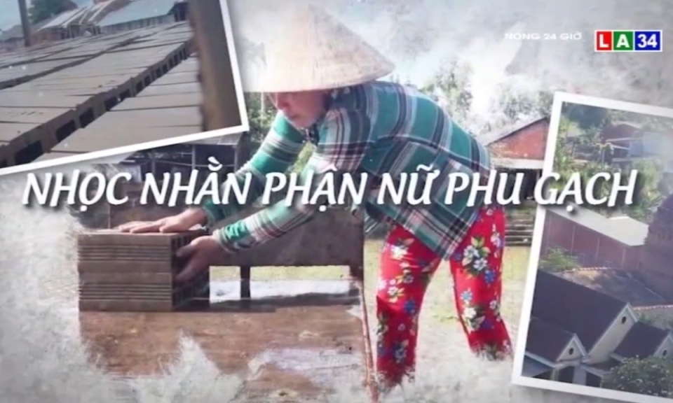 Nhọc nhằn phận nữ phu gạch