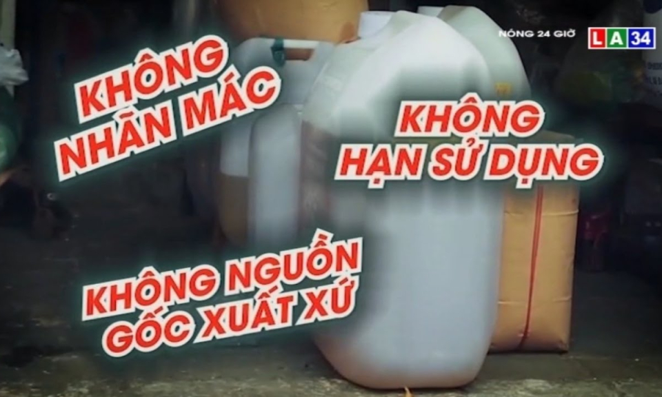 Bày bán tràn lan dầu ăn &#8220;ba không&#8221;