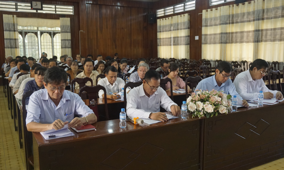 Bến Lức: Trao đổi kinh nghiệm hoạt động của các Ban HĐND huyện với các xã-thị trấn năm 2020