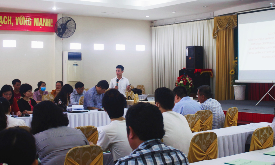 Tham vấn lộ trình thực hiện đơn đặt hàng dịch vụ phòng, chống HIV/AIDS