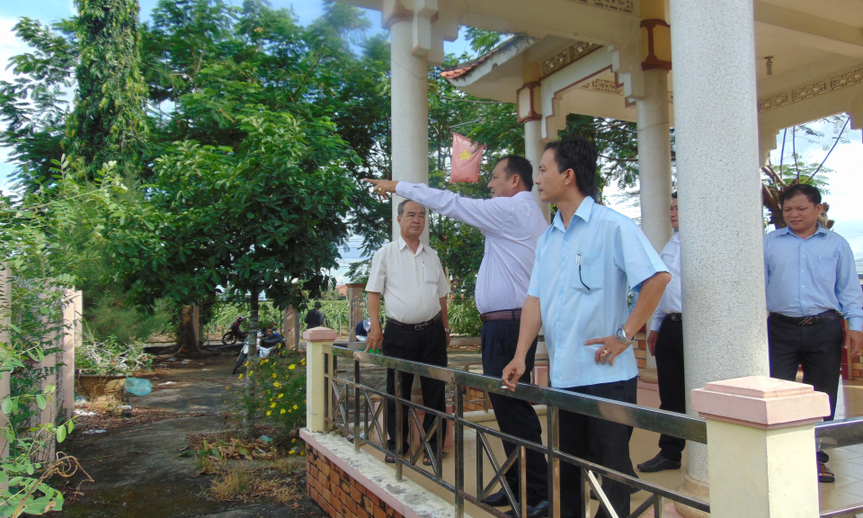 Khảo sát các công trình trọng điểm huyện Châu Thành