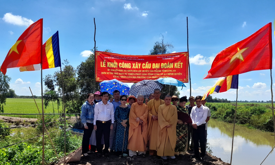 Tân Thạnh: Khởi công xây dựng 2 cầu giao thông nông thôn
