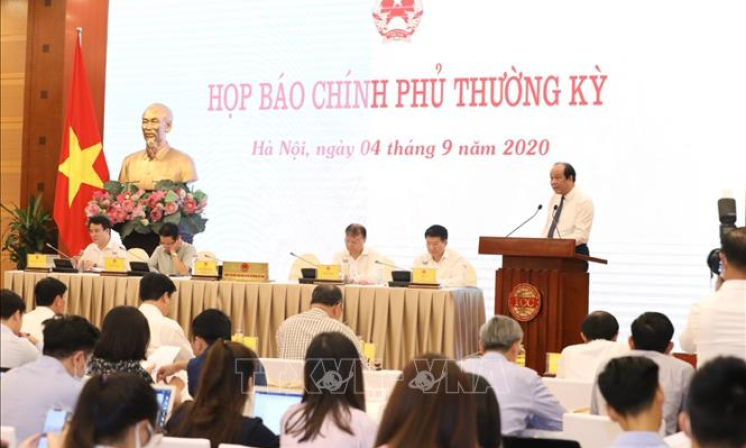 Họp báo Chính phủ thường kỳ tháng 8/2020: Nhiều vấn đề dư luận quan tâm được giải đáp