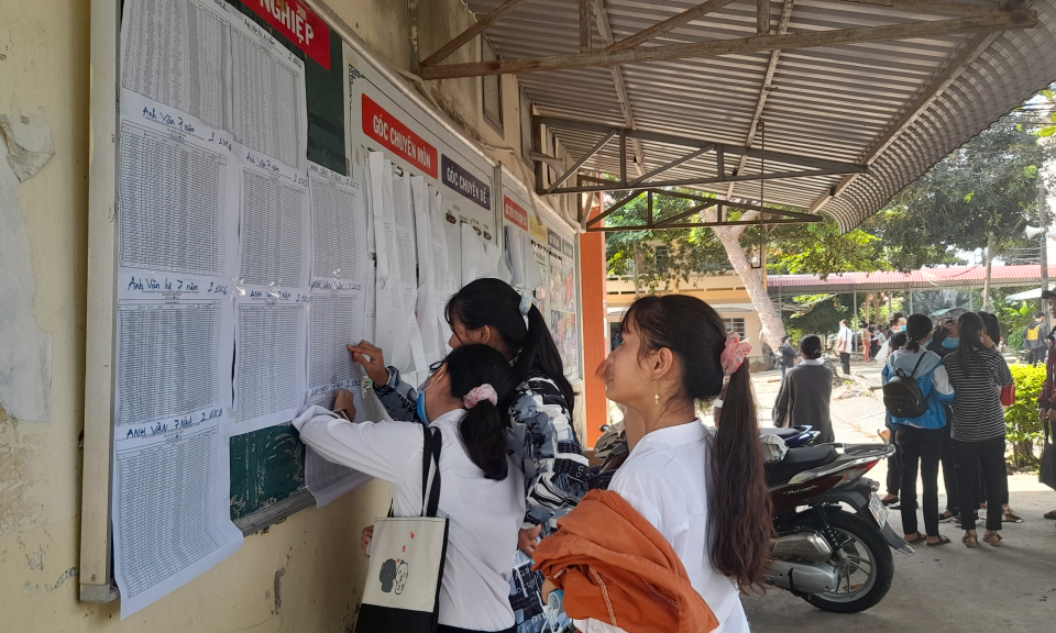Tân Thạnh sẵn sàng cho năm học mới