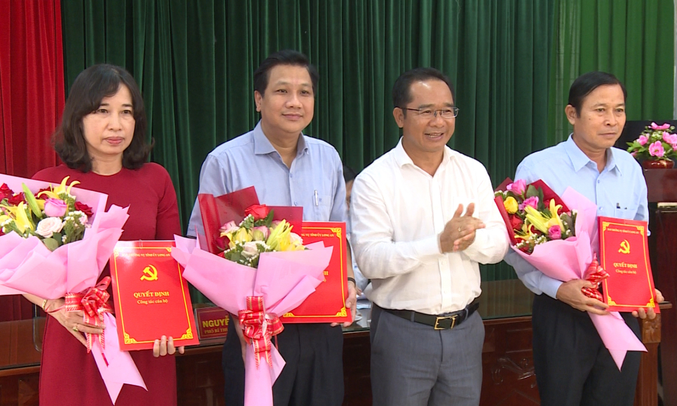 Đồng chí Nguyễn Việt Cường được điều động, bổ nhiệm Phó trưởng Ban Dân vận tỉnh ủy Long An