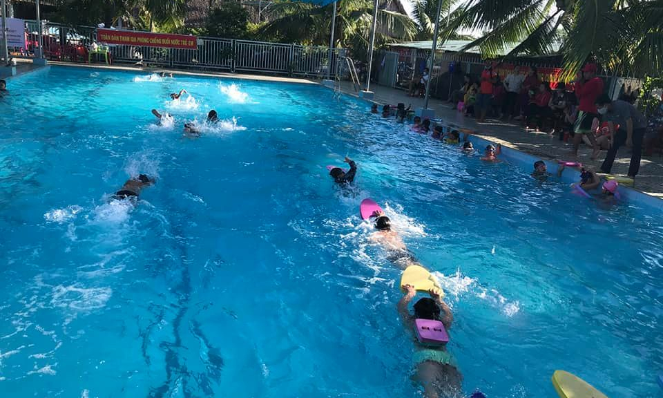 Đức Hòa: Giải bơi lội &#8220;Đường đua xanh&#8221;