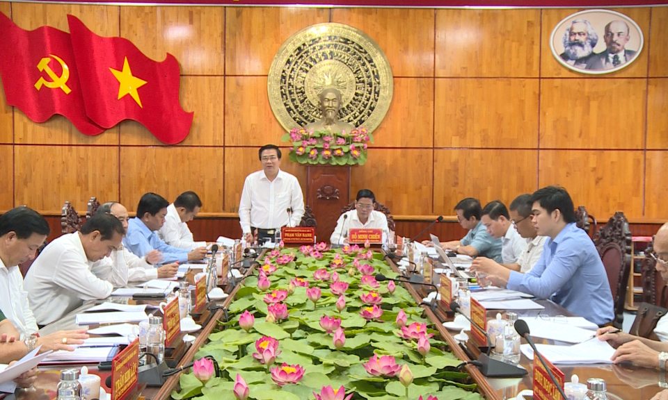 Kết quả kiểm tra thực hiện nhiệm vụ, kiểm tra, giám sát và thi hành kết luận Trong Đảng đối với BTV tỉnh ủy và Ủy ban kiểm tra tỉnh ủy Long An