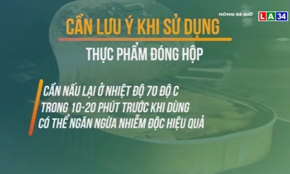 Rủi ro từ thực phẩm đóng hộp