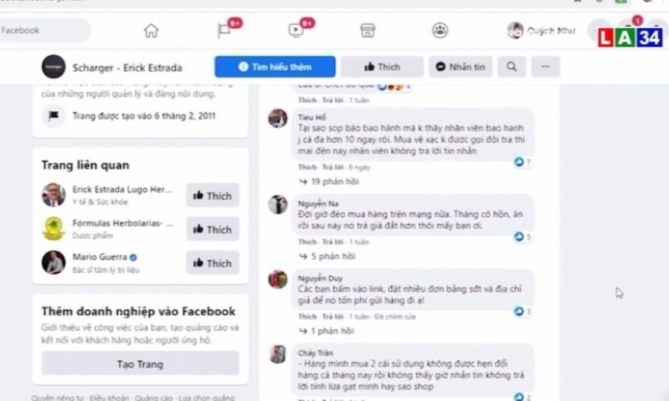 Người dân sập bẫy lừa mua hàng trên Facebook