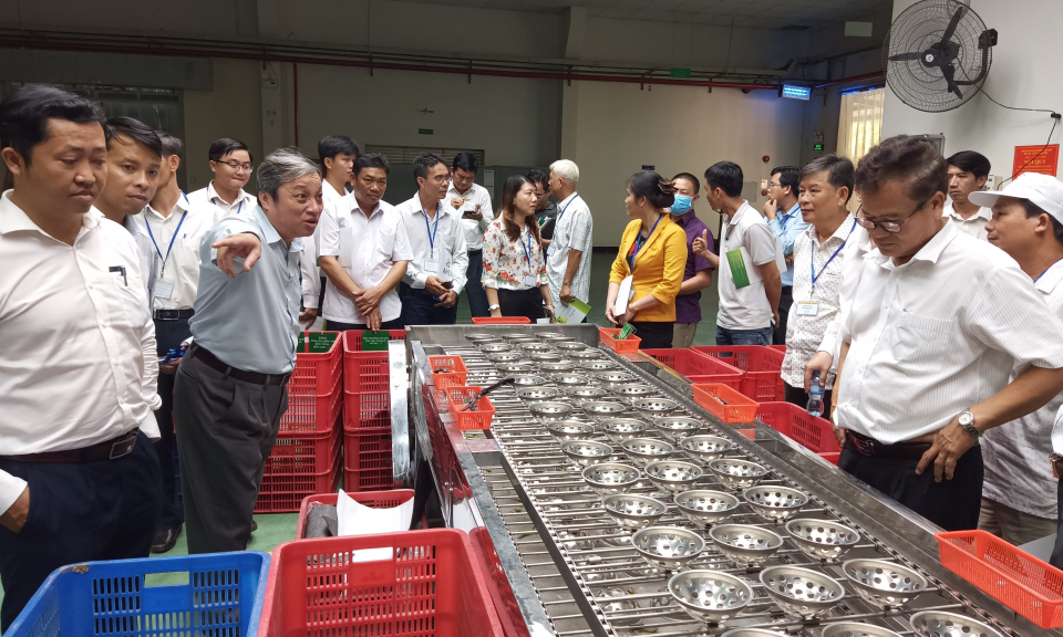 Đoàn công tác UBND tỉnh Long An học tập kinh nghiệm tại khu công nghệ cao TP. HCM