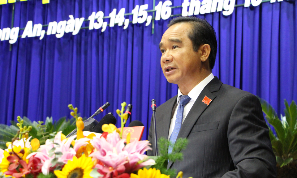 Đồng chí Nguyễn Văn Được đắc cử Bí thư Tỉnh ủy Long An khóa XI