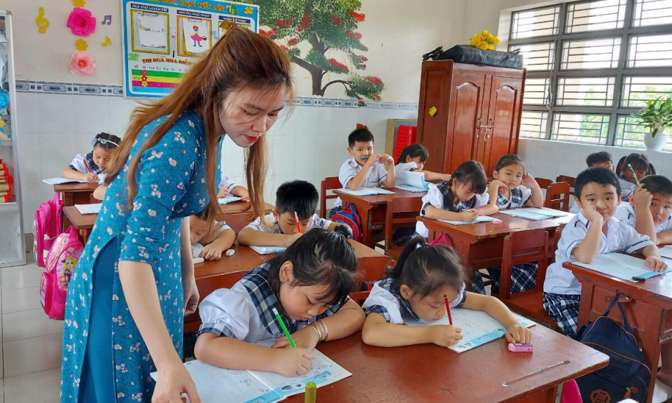 Bến Lức: Nỗ lực triển khai chương trình giáo dục phổ thông mới, năm học 2020-2021