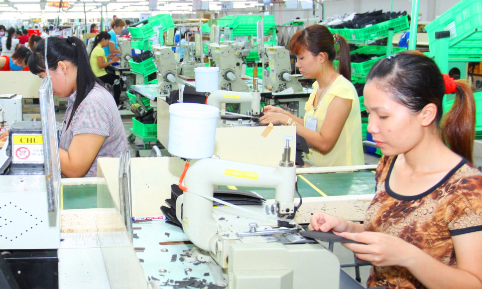 Cần Đước dần phục hồi giá trị sản xuất công nghiệp sau ảnh hưởng dịch Covid-19