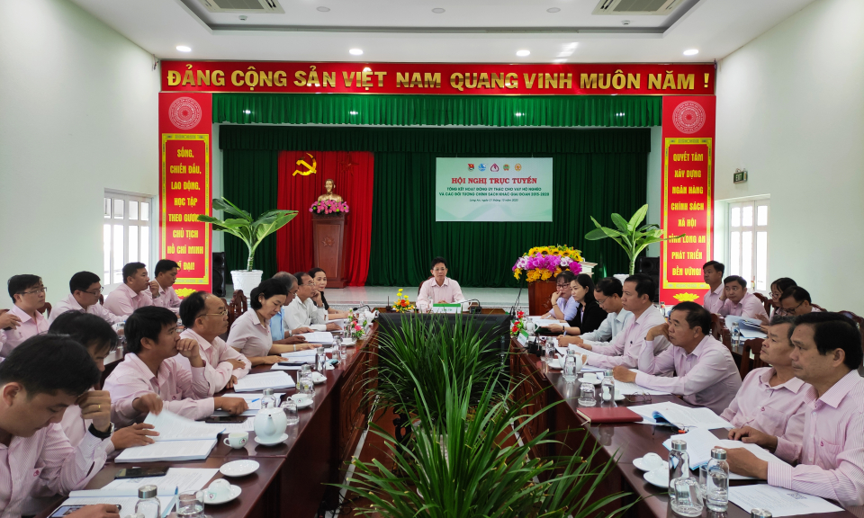 Tổng kết hoạt động ủy thác cho vay hộ nghèo