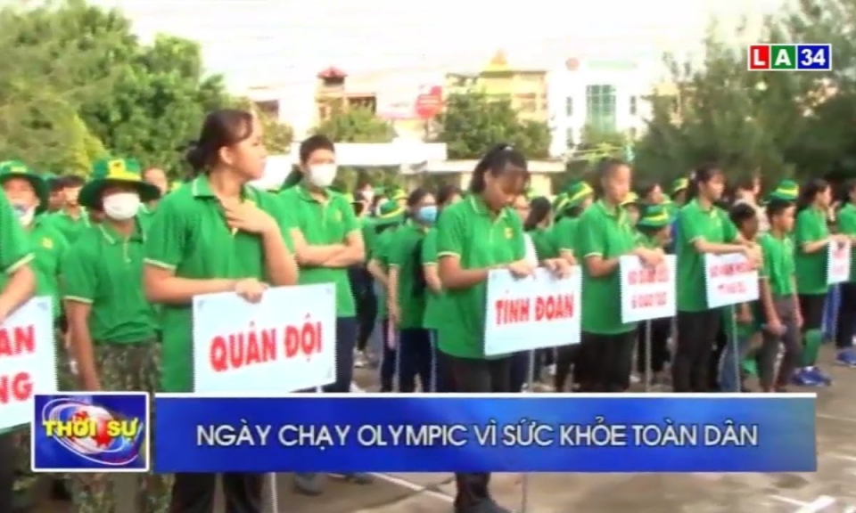 Ngày chạy Olympic vì sức khỏe toàn dân năm 2020 tại Long An