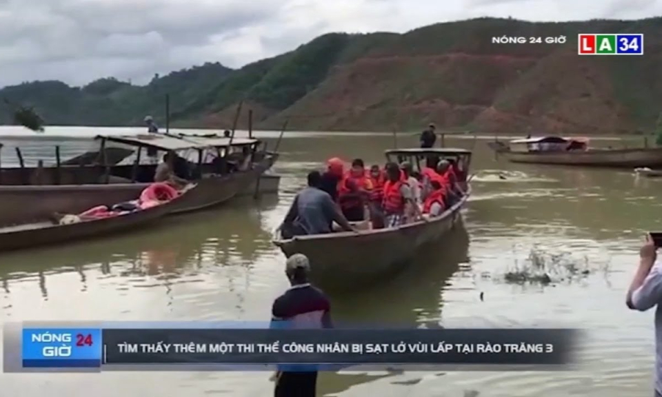 Tìm thấy thêm một thi thể công nhân bị sạt lở vùi lấp tại thủy điện Rào Trăng 3