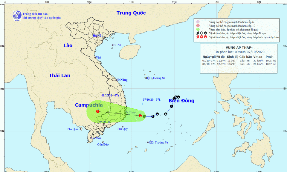 Hai đợt mưa liên tiếp, Trung Bộ đề phòng mưa lũ, ngập lụt