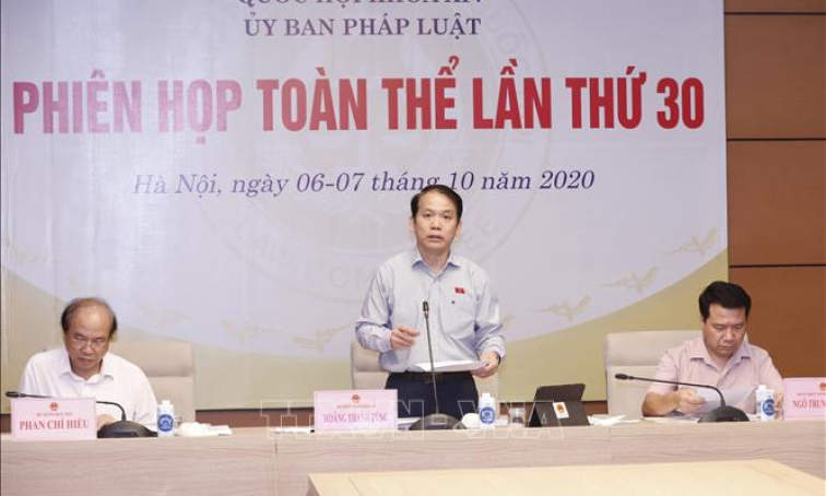 Phiên họp toàn thể lần thứ 30 Ủy ban Pháp luật của Quốc hội