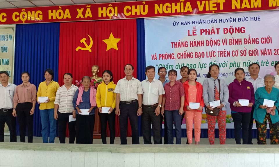 Đức Huệ: Phát động Tháng hành động vì bình đẳng giới năm 2020