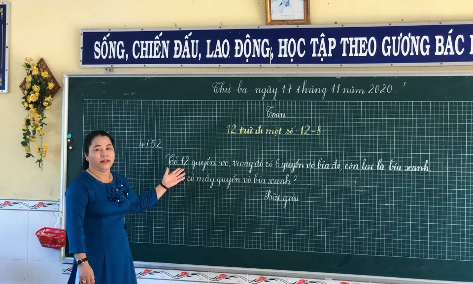 Thầm lặng góp sức cho sự nghiệp trồng người