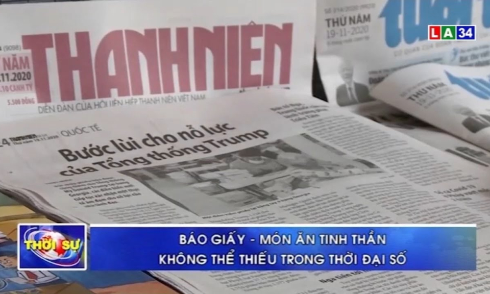 Báo giấy &#8211; Món ăn tinh thần không thể thiếu trong thời đại số