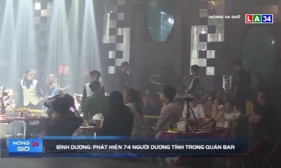 Bình Dương: Phát hiện 74 người dương tính ma túy trong quán bar