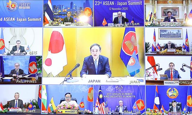 ASEAN 2020: Nhật Bản cam kết hỗ trợ ASEAN về an ninh và COVID-19