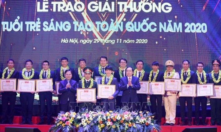 Giải thưởng Tuổi trẻ sáng tạo toàn quốc năm 2020 vinh danh 37 công trình