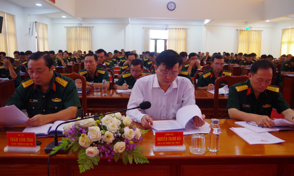 Tổng kết công tác thực hiện nhiệm vụ quân sự-quốc phòng năm 2020