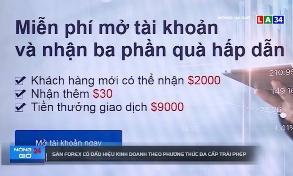 Sàn Forex có dấu hiệu kinh doanh đa cấp trái phép