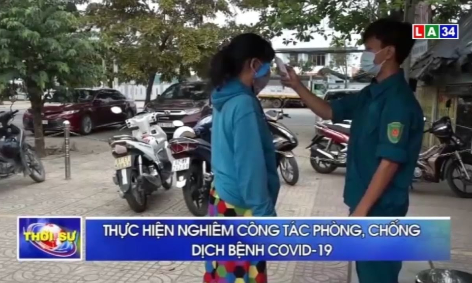 Cần Giuộc: Thực hiện nghiêm công tác phòng, chống dịch bệnh Covid-19