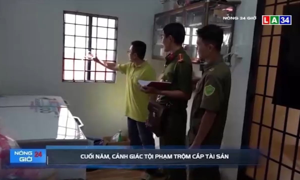 Cuối năm, cảnh giác tội phạm trộm cắp tài sản