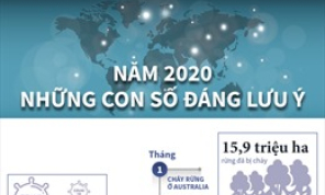 Những con số đáng lưu ý trong năm 2020