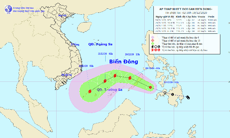 Bắc Bộ nhiệt độ tăng dần, xuất hiện áp thấp nhiệt đới gần bờ