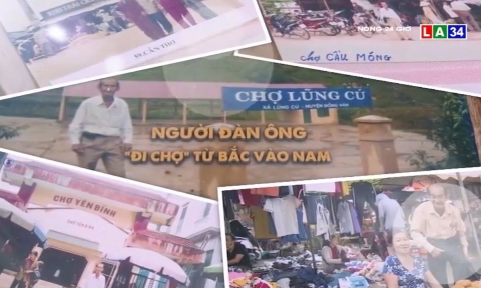 Người đàn ông &#8220;đi chợ&#8221; từ Bắc vào Nam