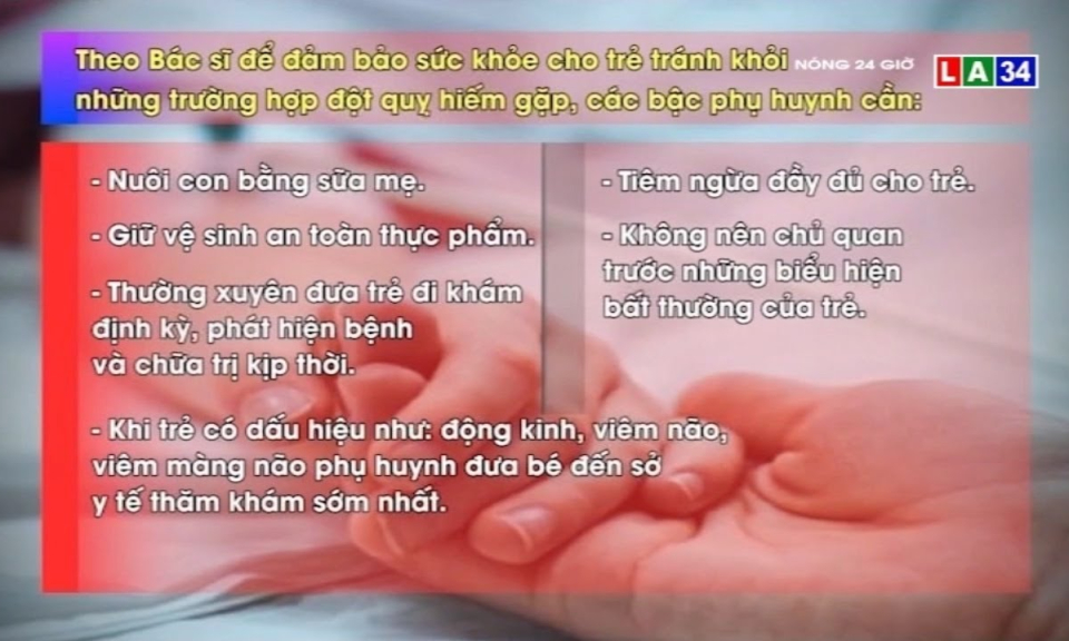 Đột quỵ ở trẻ em &#8211; Làm thế nào để phòng tránh?