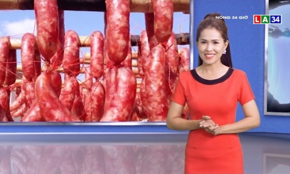 Nhộn nhịp làng nghề lạp xưởng ngày cận Tết