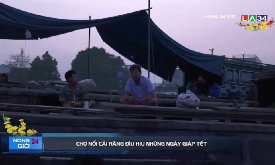 Chợ nổi Cái Răng đìu hiu những ngày giáp Tết